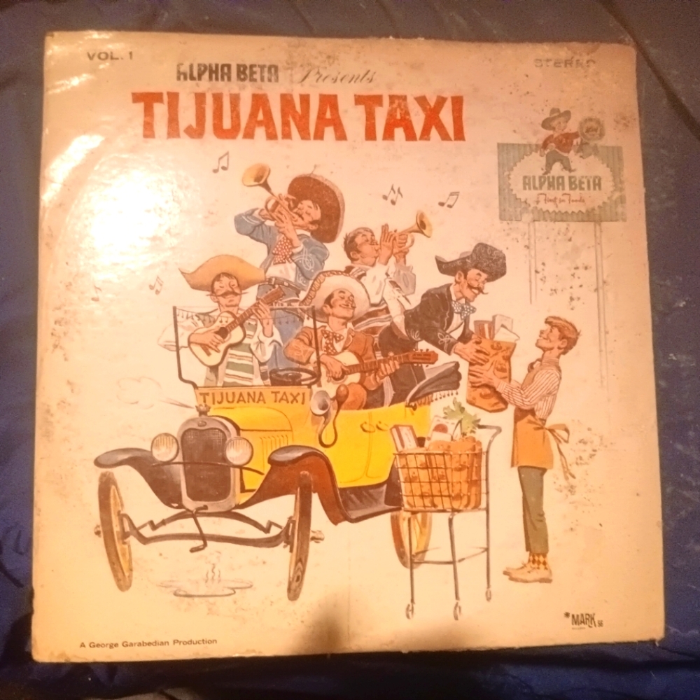 Tijuana taxi vinyl record